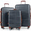 Costway BL10015HS Σετ Βαλίτσες 3τμχ Ανθρακί