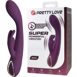 Pretty Love Emma Rabbit Vibrator Δονητής Rabbit Μωβ D-245231