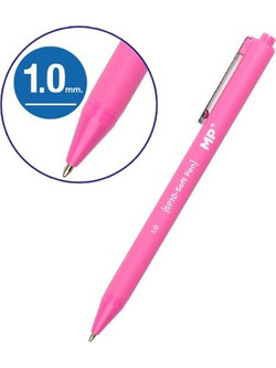 MP Soft Pen Στυλό Διαρκείας 1mm Ροζ PE233RO-S