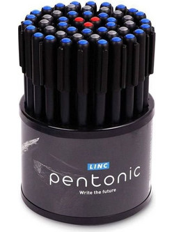 Linc Pentonic Στυλό Διαρκείας 0.7mm Μπλε 50τμχ 7024ASST