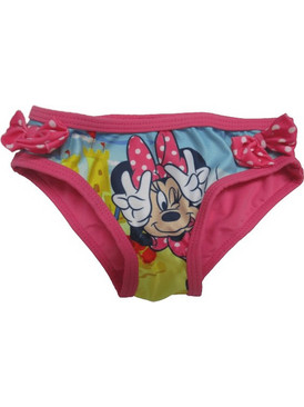 Disney Minnie Mouse Βρεφικό Μαγιό Σλιπ για Κορίτσι Φούξια MOUSE0600