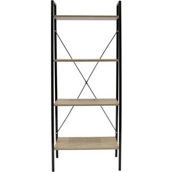 AriaTrade Βιβλιοθήκη Τοίχου 60x32.5x148cm AT100729