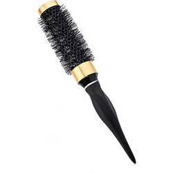Niobe Β-9902 Θερμική Βούρτσα Μαλλιών για Ίσιωμα Μαύρη