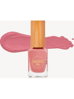 Charlotte Bio Vintage Rose Gloss Βερνίκι Νυχιών Μακράς Διαρκείας 10ml