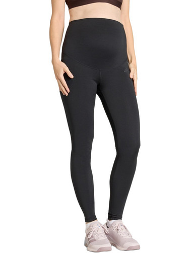 Adidas Optime Essentials Κολάν Εγκυμοσύνης Μαύρο JZ1161