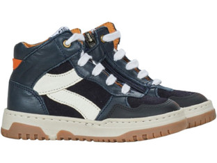 GBB Παιδικά Sneakers Μποτάκια Μαύρα Λευκά AK354-12