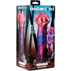 Creature Cocks Demogorgon Dildo με Βεντούζα 23cm Μπλε Ροζ