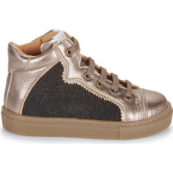 GBB Παιδικά Sneakers Μποτάκια Ροζ Χρυσά Καφέ AM332-18