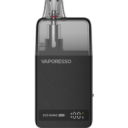 Vaporesso Eco Nano Plus Midnight Black Ηλεκτρονικό Τσιγάρο Pod Kit 10ml με Ενσωματωμένη Μπαταρία