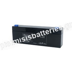 Discover D1223 Μπαταρία Vrla 12V 2.3Ah