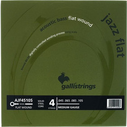 Galli Jazz Flat Σετ 4 Χορδές Ακουστικού Μπάσου 80/20 Bronze 45-105" Medium Tension