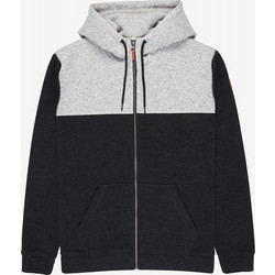 Quiksilver Ανδρική Ζακέτα Φούτερ με Κουκούλα και Φερμουάρ Μαύρη Γκρι EQYFT05122-KVJH