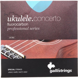 Galli UX760 Concert Σετ 4 Χορδές Ukelele