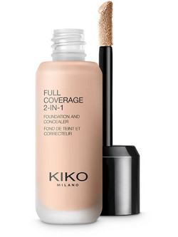 Kiko Milano Full Coverage 2 In 1 N80 Liquid Foundation 25ml