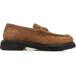 Versace 19V69 Ανδρικά Μοκασίνια Loafers Καστόρινα Ταμπά YO2138E01