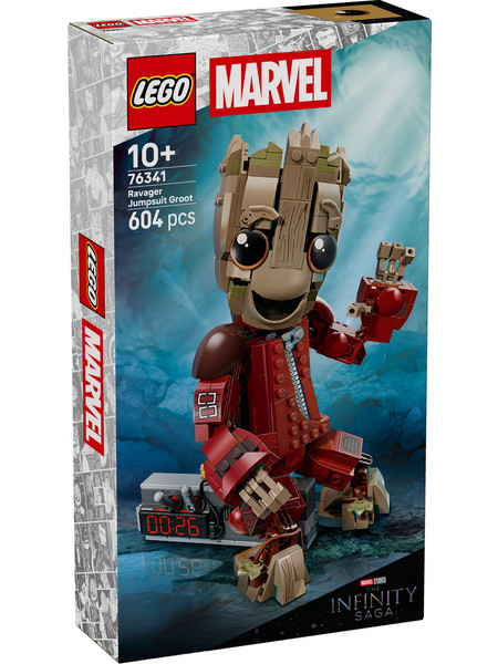 Lego Marvel Avengers Ravager Jumpsuit Groot για 10+ Ετών 76341