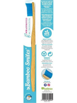 Bamboo Smiles Soft Oδοντόβουρτσα Μπλε
