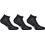 Fila Ανδρικές Κάλτσες Κοντές Μαύρες 3Pack F1735-200