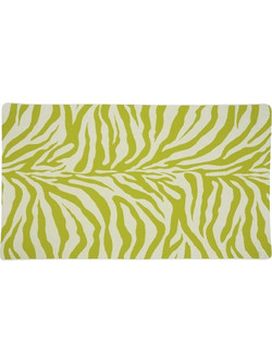 Abyss & Habidecor Zebra Πετσέτα Θαλάσσης Lime 100x200cm 0386-165
