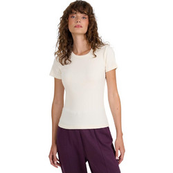 4F Γυναικείο Αθλητικό T-Shirt Εκρού 4FWAW25TTSHF2337-12S