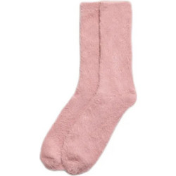 Ysabel Mora Fleece Γυναικείες Κάλτσες Ροζ Y12962-036