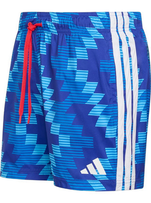 Adidas Sportswear Ανδρικό Μαγιό Σορτς με Σχέδια Royal Blue KA2745