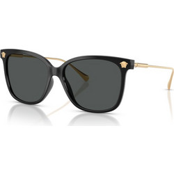 Versace VE4507U GB1/87 Γυναικεία Γυαλιά Ηλίου Πεταλούδα Χρυσό Μαύρο με Μαύρο Φακό