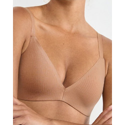 Sloggi Zero Feel Pure Σουτιέν Push Up χωρίς Μπανέλα Μπεζ 10226693-00CM