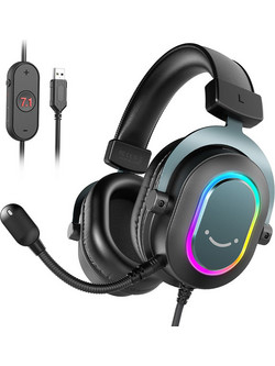 Fifine H6 Gaming Headset Over Ear Black