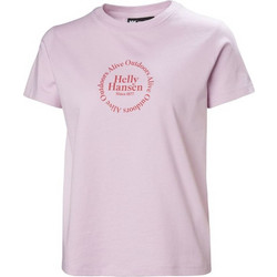 Helly Hansen Core Γυναικείο Αθλητικό T-Shirt Ροζ 54080-052
