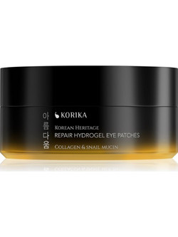 Korika Korean Heritage Collagen & Snail Mucin Eye Patches για Αντιγήρανση Ενυδάτωση & Λάμψη με Κολλαγόνο & Εκχύλισμα Σαλιγκαριού 60τμχ