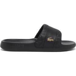 Lacoste Serve Sliders Hyp Ανδρικές Παντόφλες Καλοκαιρινές Μαύρες 51CMA00271V7