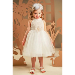 Baby Bloom Βαπτιστικό Φόρεμα 2τμχ 126-134