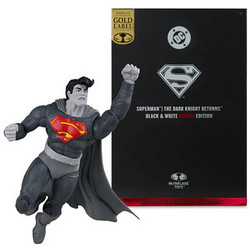 McFarlane DC Multiverse Gold Label Superman The Dark Knight Returns Black & White Accent Edition 18cm