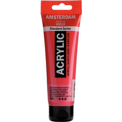 Royal Talens Amsterdam 348 Permanent Red Purple Ακρυλικό Χρώμα Ζωγραφικής 120ml