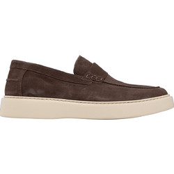 Kricket Ανδρικά Μοκασίνια Loafers Καστόρινα Καφέ 1060