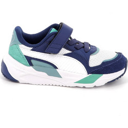 Puma Trinity Παιδικά Sneakers Λευκά Navy Μπλε Βεραμάν 401491-11