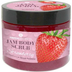 Fresh Secrets Jam Strawberry Scrub Σώματος 320ml