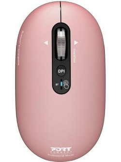 Port Designs Pure Ασύρματο Bluetooth Ποντίκι Pink