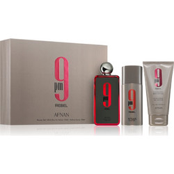 Afnan 9pm Rebel Eau de Parfum 100ml + Deodorant Spray 150ml + Shower Gel 150ml
