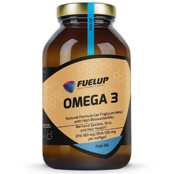 Fuel Up Omega 3 Ιχθυέλαιο 1000mg 180 Μαλακές Κάψουλες