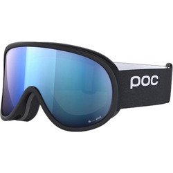 Poc Retina Mid Μάσκα Σκι & Snowboard Ενηλίκων Μαύρη με Φακό Καθρέπτη Μπλε