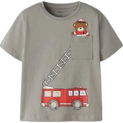 Name It Παιδικό T-Shirt Κοντομάνικο Εκρού 13255108-3