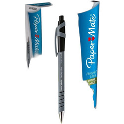 Papermate Flexgrip Ultra RT M Στυλό Διαρκείας 1mm Μαύρο 12τμχ