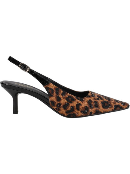 Migato Γόβες Slingback Δερμάτινες με Τακούνι Στιλέτο Καφέ 100041112-052