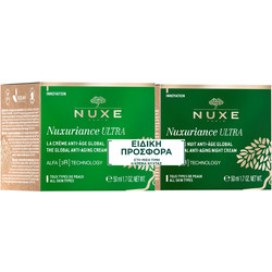 Nuxe Nuxuriance Ultra Τhe Global Anti-Aging Cream 50ml + The Global Anti-Aging Night Cream 50ml