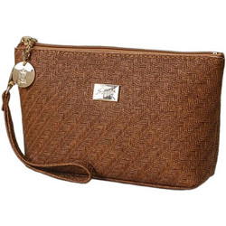 Fragola PC014STRW Γυναικείο Νεσεσέρ με Θήκες 21x4x12cm Καφέ