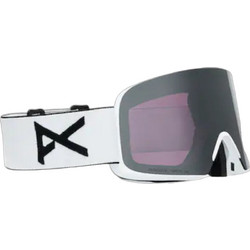 Anon M6 Cylindrical MFI Μάσκα Σκι & Snowboard Ενηλίκων Λευκή με Φιμέ Φακό Μωβ