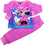 Disney Minnie Παιδική Πιτζάμα Fleece Χειμωνιάτικη Φούξια DISMF5204D058