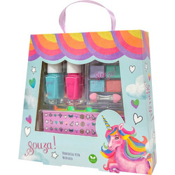 Souza! Unicorn Σετ Μακιγιάζ & Βερνικιών Νυχιών